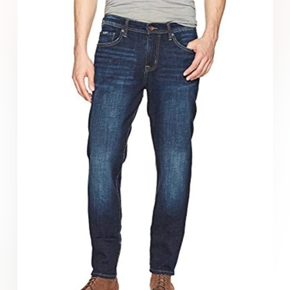 William Rast 100% Cotton Taper Blue Jeans 34 x 34